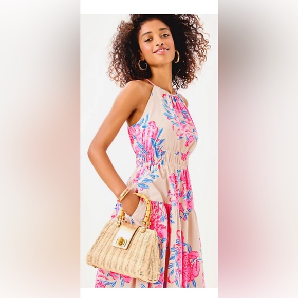 NWT Lilly Pulitzer Tallulah Maxi dress sz 8 - Picture 4 of 4